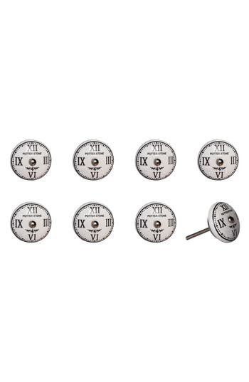 Kinetic 8-pack Knobs In Off White