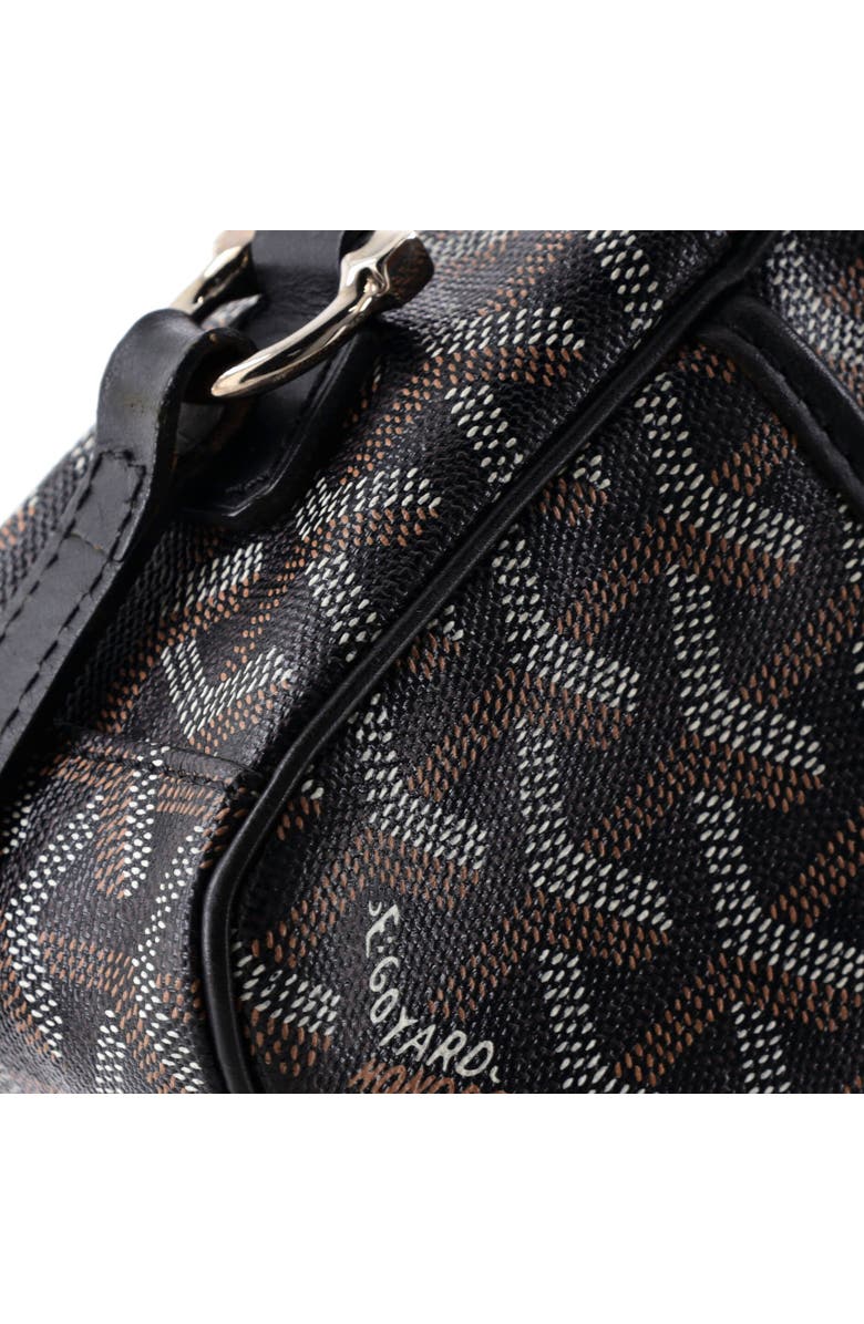 Pre-Owned Goyard Cap Vert Bag Coated Canvas, Alternate, color, Black