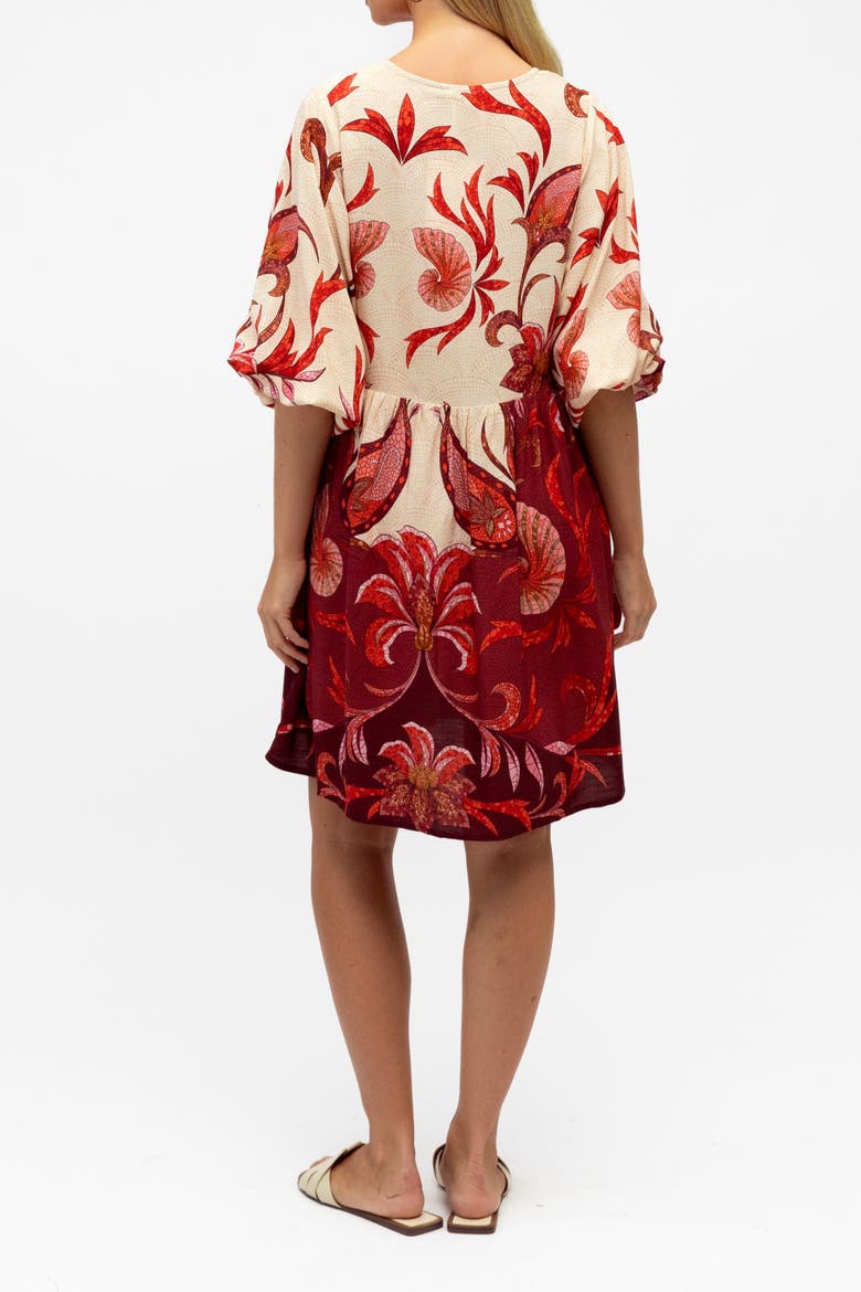Kindred Spirits Short Dress, Alternate, color, Red