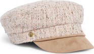Vince Camuto Bouclé & Faux Suede Conductor Hat