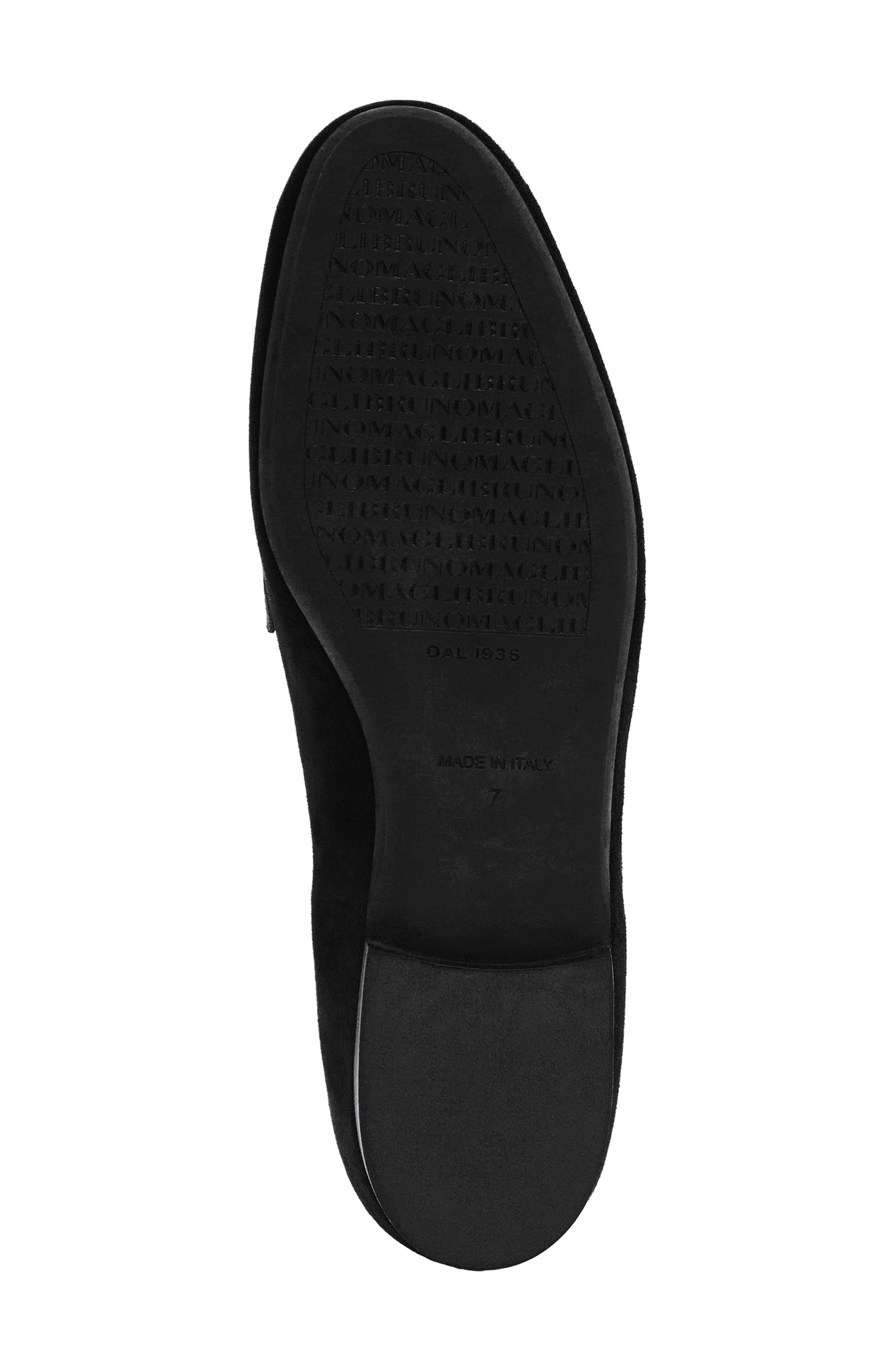 Lumera Bit Loafer, Alternate, color, BLACK SUEDE