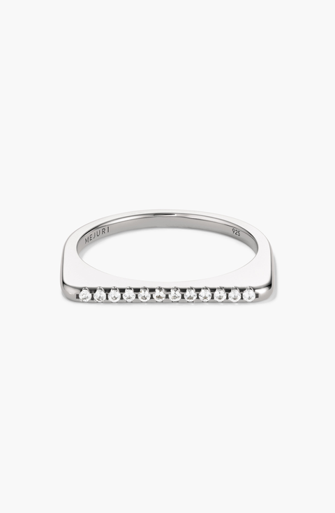 Pavé Puzzle Stacking Ring