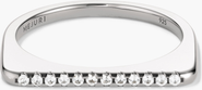 MEJURI Pavé Puzzle Stacking Ring