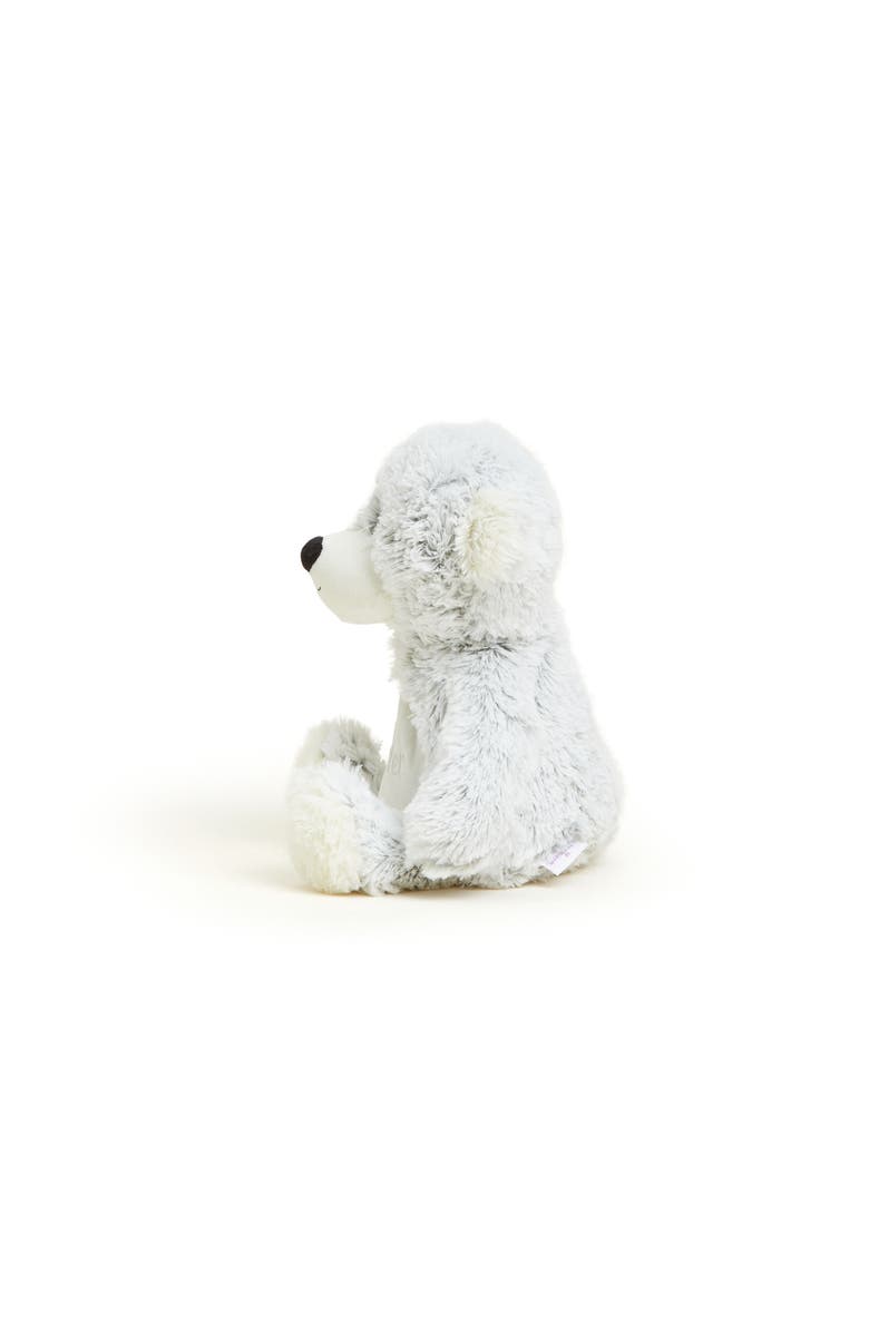 Warmies Feel Better Bear Plush Toy, Alternate, color, Light Gray