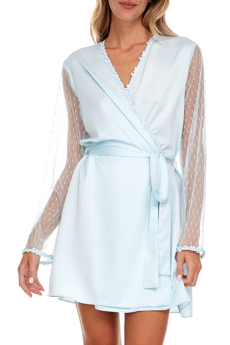 Showstopper Robe, Main, color, ICE BLUE