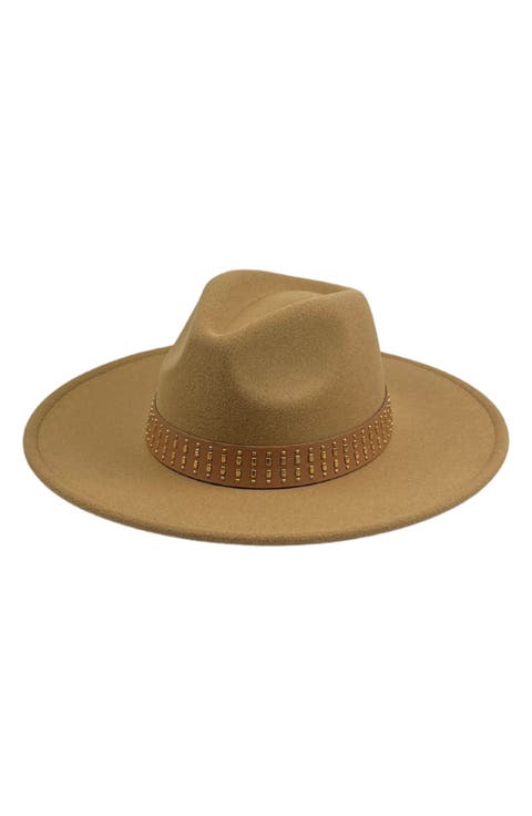Wide Brim Felt Panama Hat
