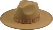 MARCUS ADLER Wide Brim Felt Panama Hat