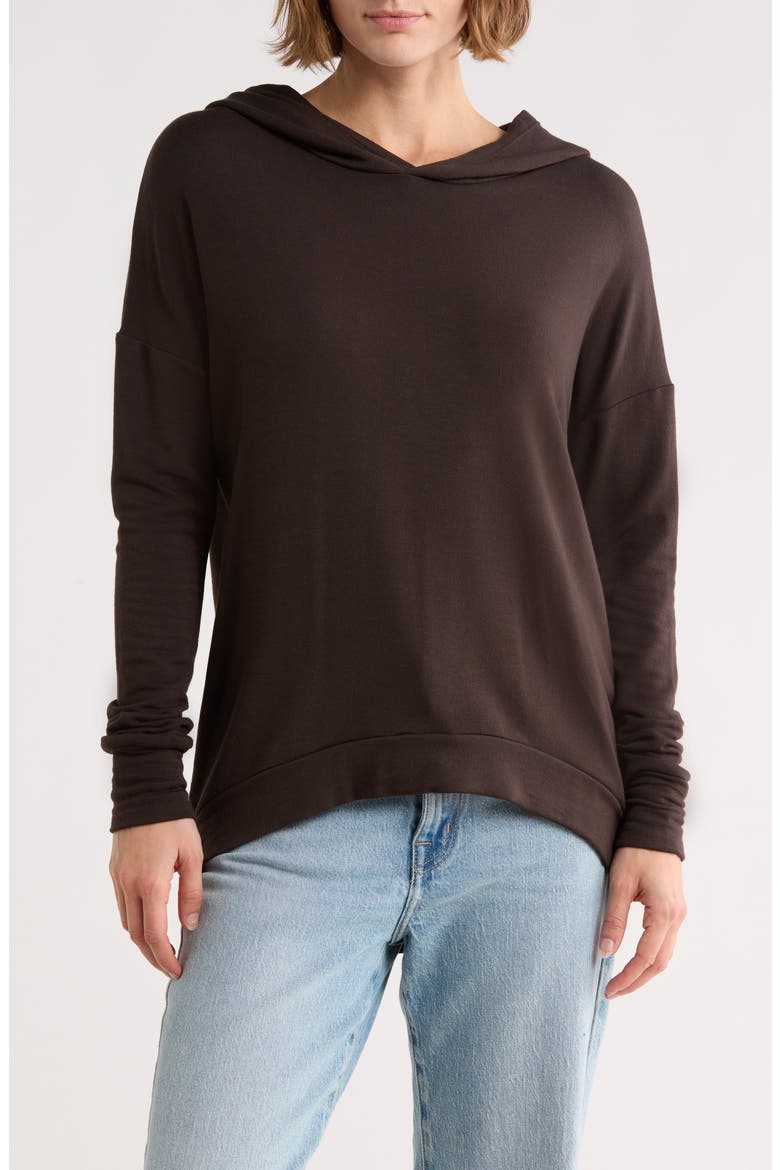 Dolman Sleeve Hoodie, Main, color, RUST