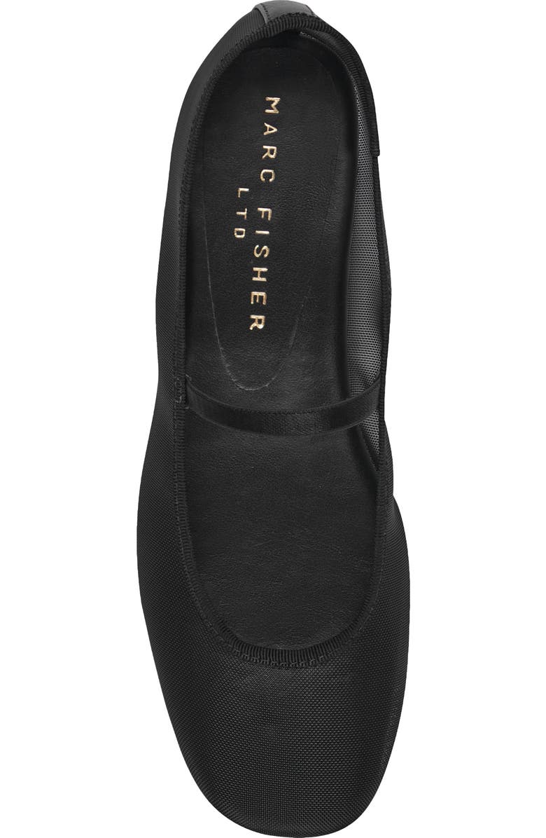 Marc Fisher LTD Ureka Mesh Ballet Flat, Alternate, color, Black