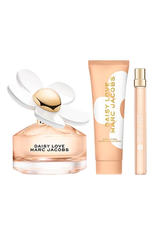 Marc Jacobs Daisy Love Eau De Toilette Set $206 Value In Transparent