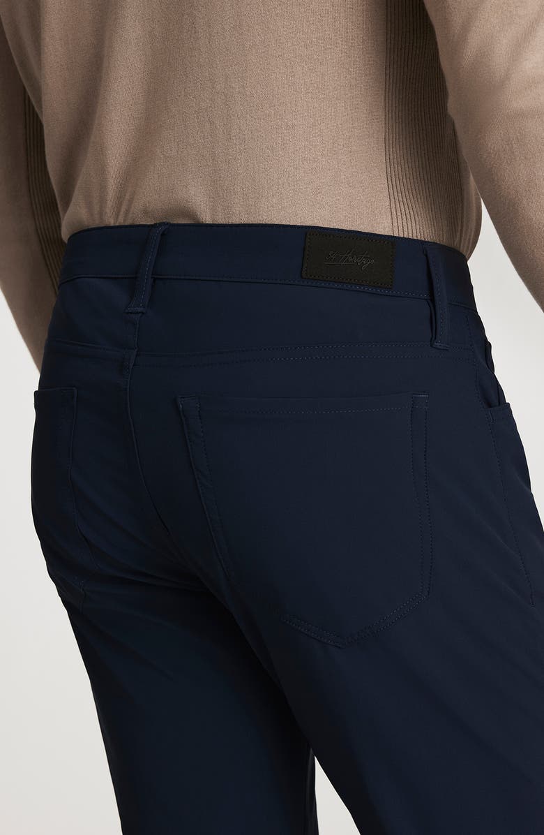 34 Heritage Courage Commuter Straight Leg Pants, Alternate, color, Navy Commuter Luxe