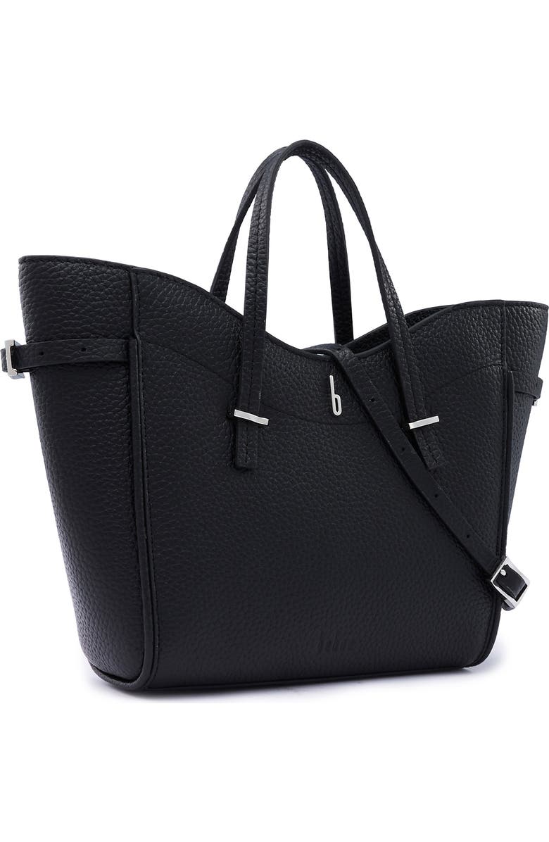 behno Mini Greta Crossbody Tote, Alternate, color, Black