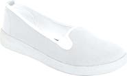 Comfortview The Dottie Cotton Canvas Slip On Sneaker