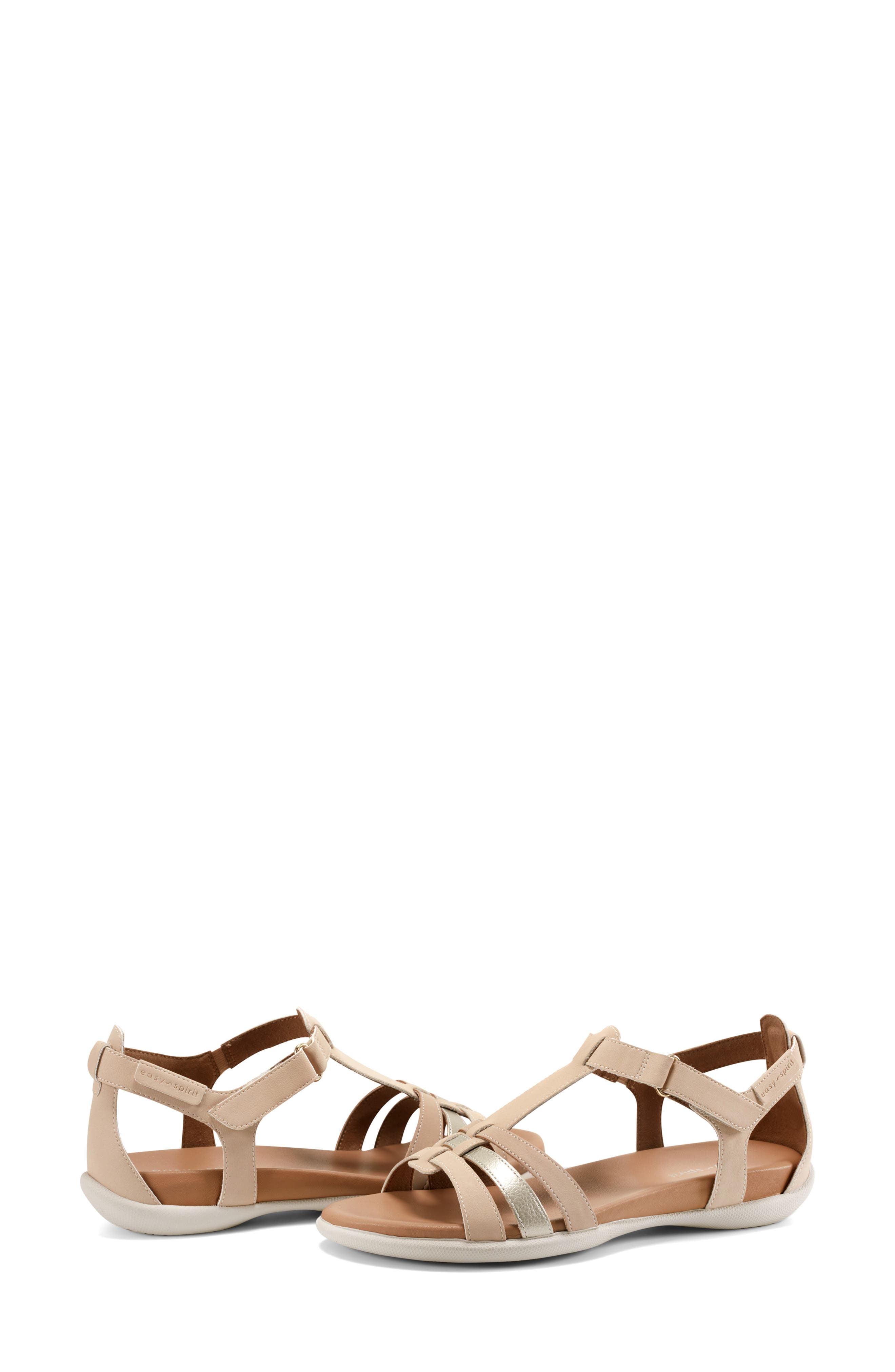 Easy Spirit Liese Sandal, Alternate, color, Light Natural