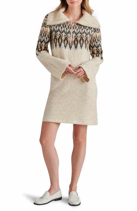 Steve Madden Essa Wide Sleeve Sweater Dress