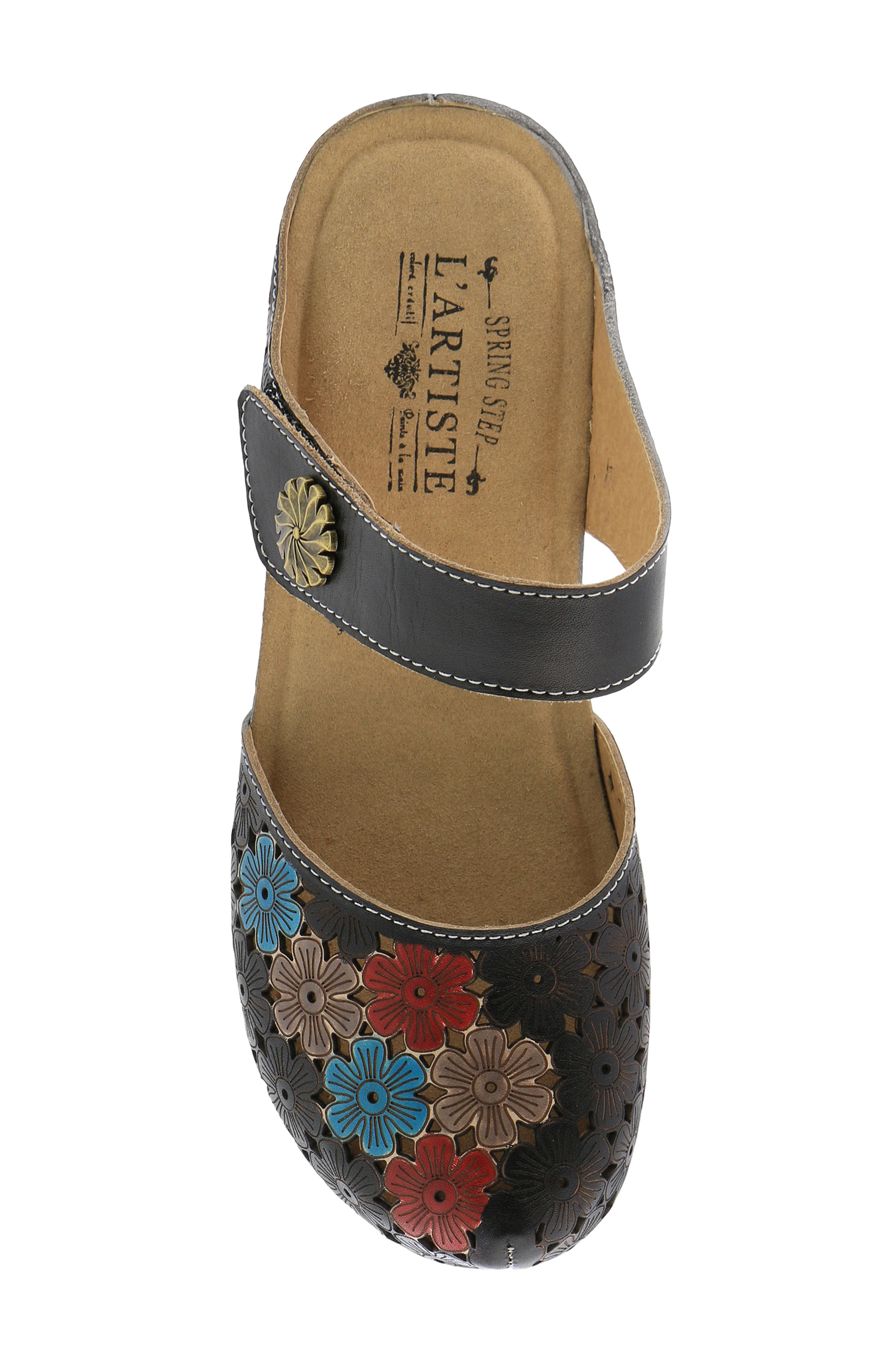 L'Artiste by Spring Step L'Artiste Spikey Wedge Mule, Alternate, color, 