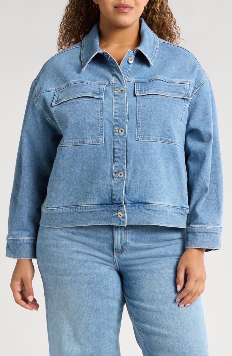 Sanctuary Make Way Denim Jacket, Alternate, color, 