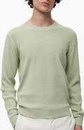 MANGO Regular Fit Crewneck Rib Sweater