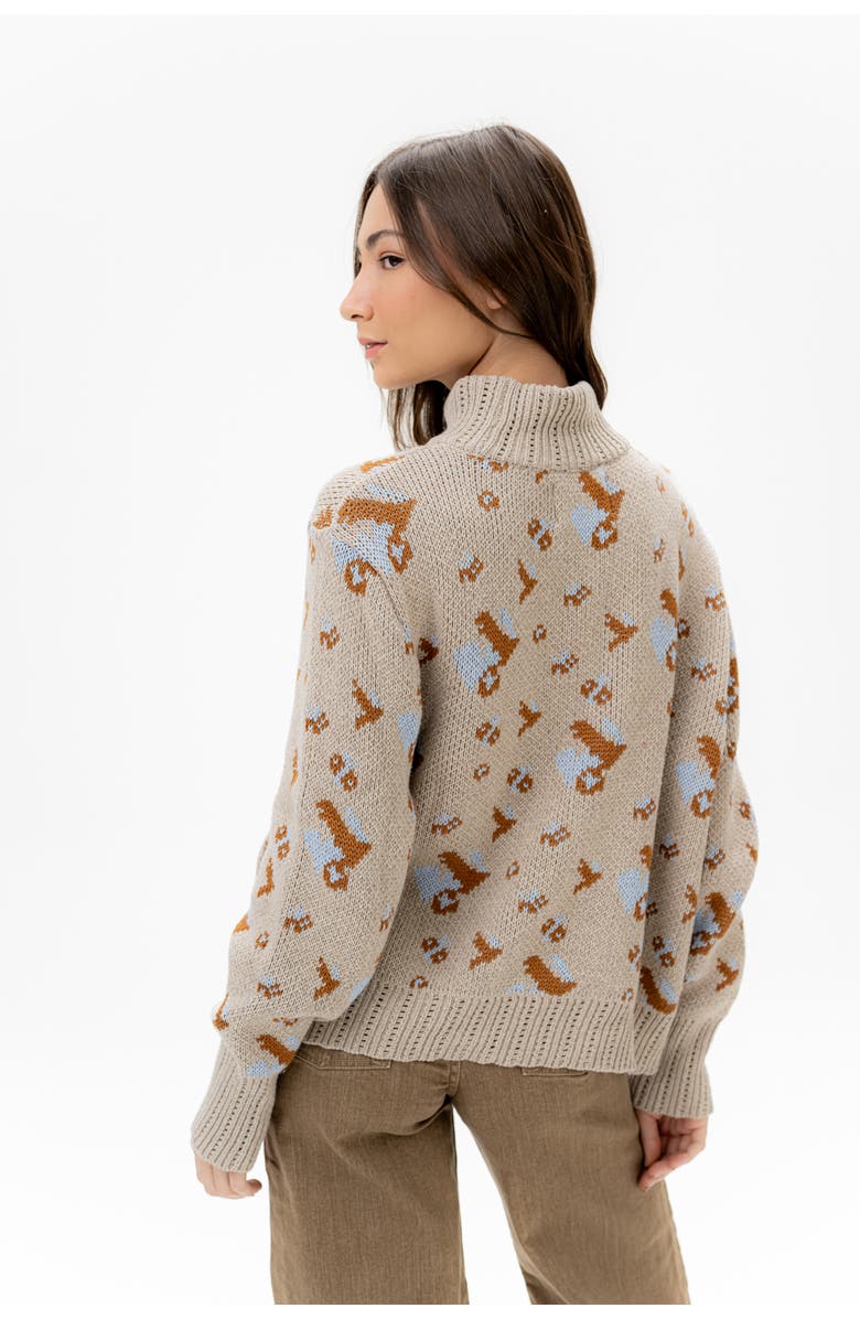 Margo Baridon Cielo Sweater, Alternate, color, Tan
