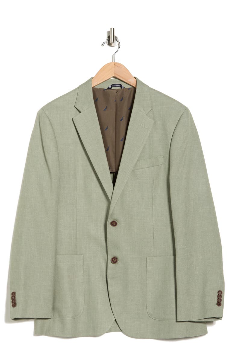 Green Structure Weave Sport Coat