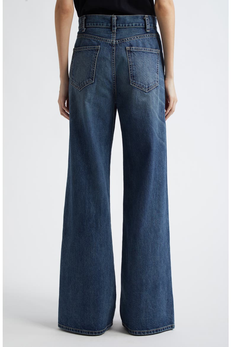 Salome Wide Leg Jeans, Alternate, color, SIMON WASH