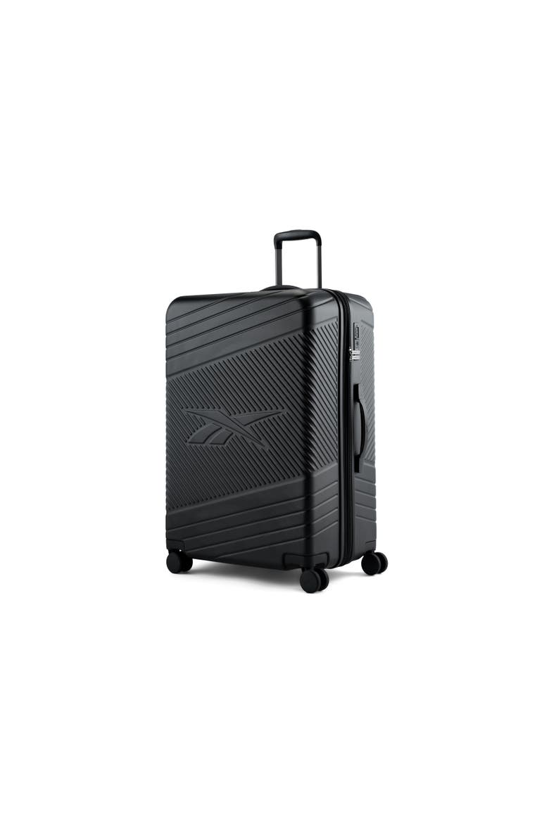 Go Collection Check-In Large Luggage, Alternate, color, Black