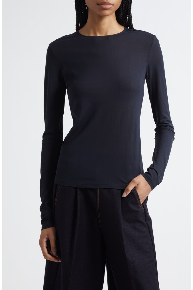 Ubaldo Long Sleeve T-Shirt, Main, color, NAVY