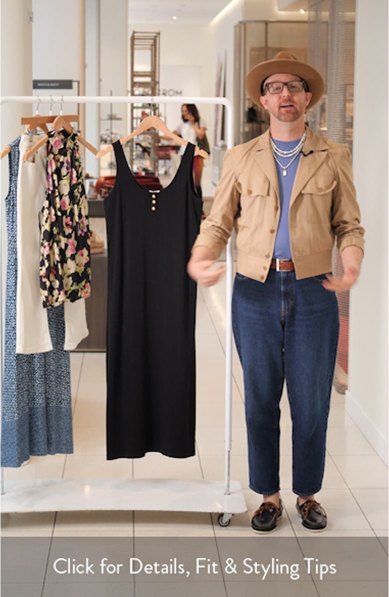 Henley Midi Tank Dress, sales video thumbnail