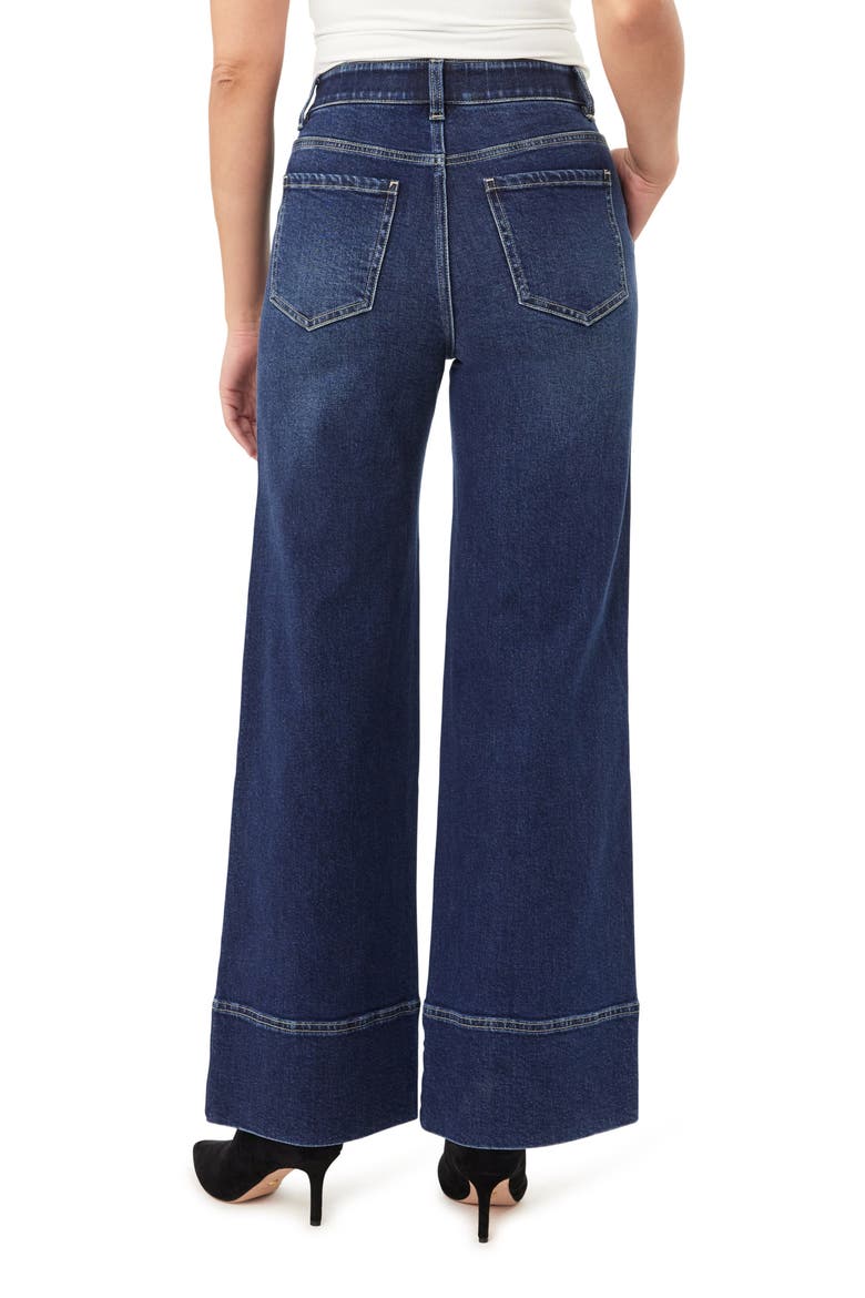 Night in London 31-Inch High Rise Wide Leg Trouser Jeans, Alternate, color, CELESTE