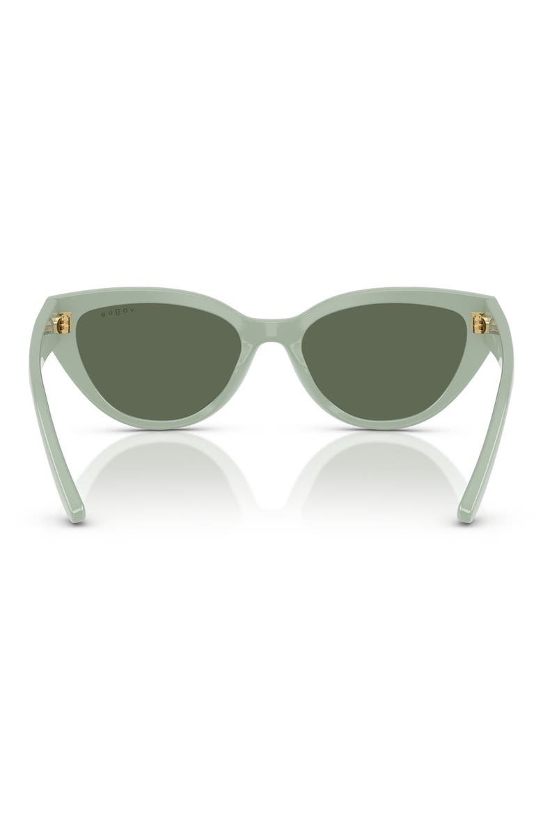 50mm Cat Eye Sunglasses, Alternate, color, MINT GREEN