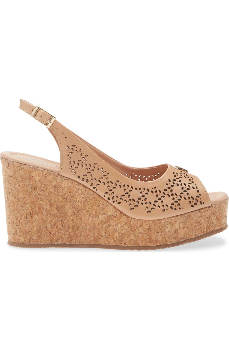 Bottero Slingback Wedge Sandal, Alternate, color,