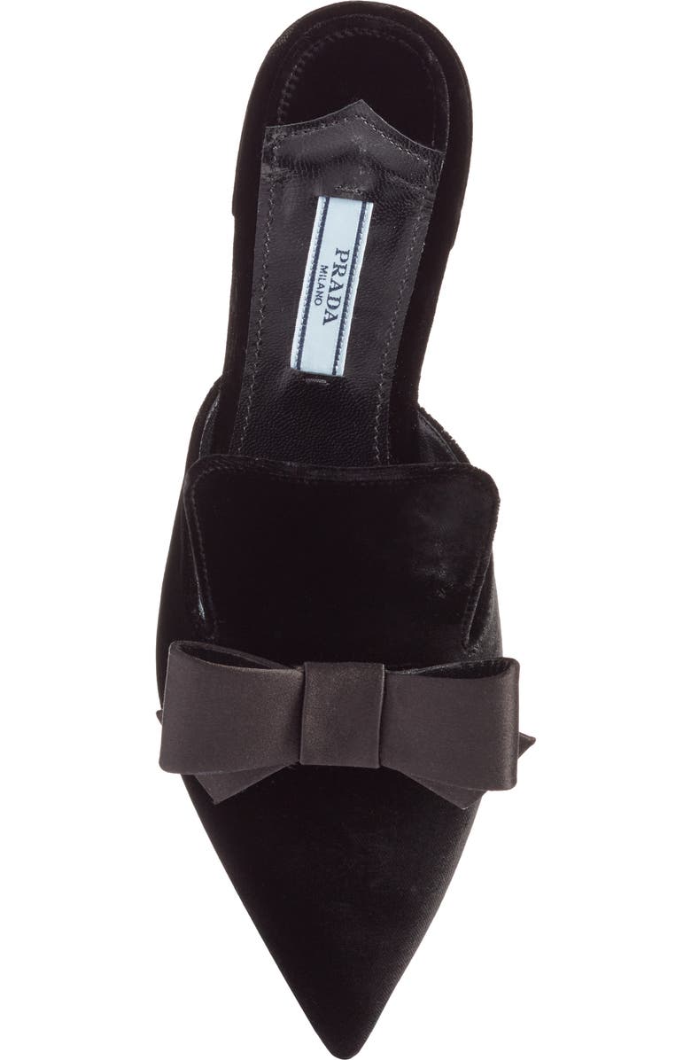 Prada Bow Mule, Alternate, color,