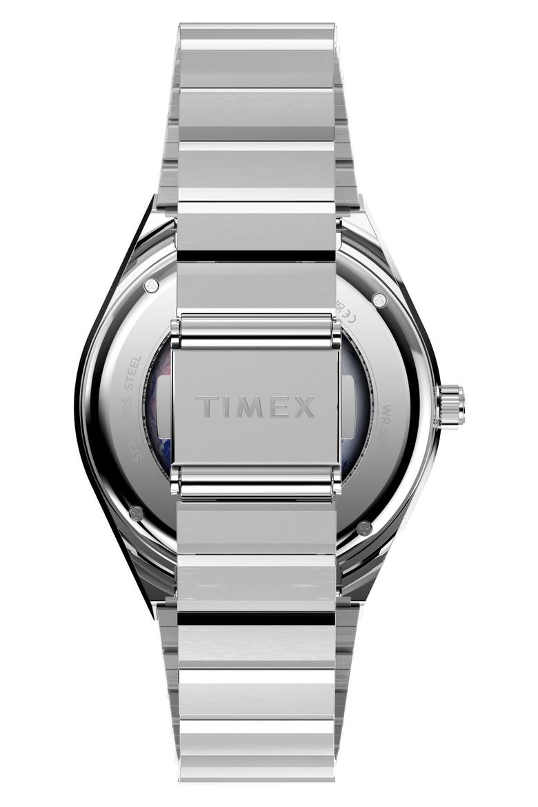 Q Timex NASA 40mm Stainless Steel Bracelet Watch (Men) | Nordstrom