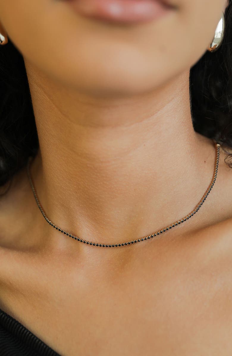 Ettika Box Chain Choker Necklace, Alternate, color,