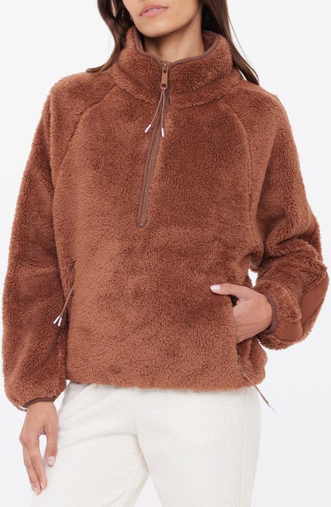 Harlow Quarter Zip Fleece Pullover