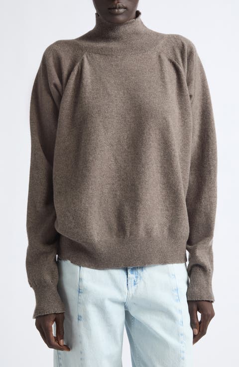 Lived In Distressed Wool Turtleneck Sweater