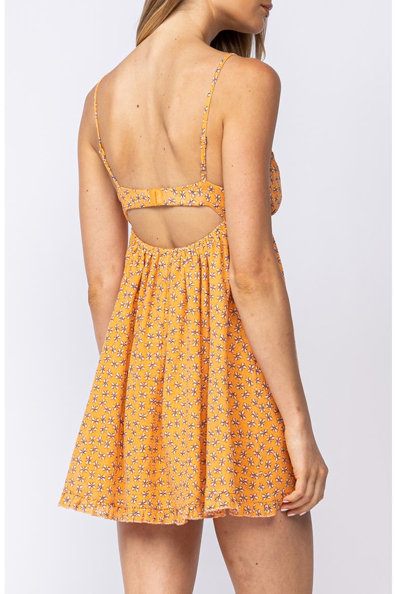 Sleeveless Swing Minidress, Alternate, color, YELLOW