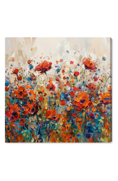 Beautiful Garden Bloom Canvas Wall Art