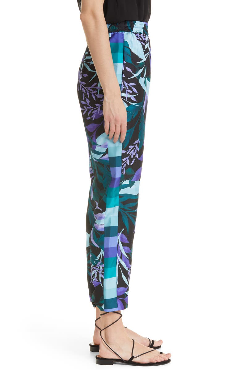 KOBI HALPERIN Adie Floral Crop Pants, Alternate, color, 