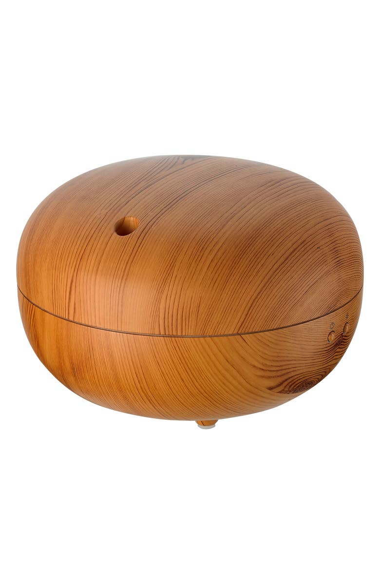 SERENE HOUSE Ultrasonic Cool Mist Macaron Aromatherapy Diffuser, Alternate, color, Light Wood
