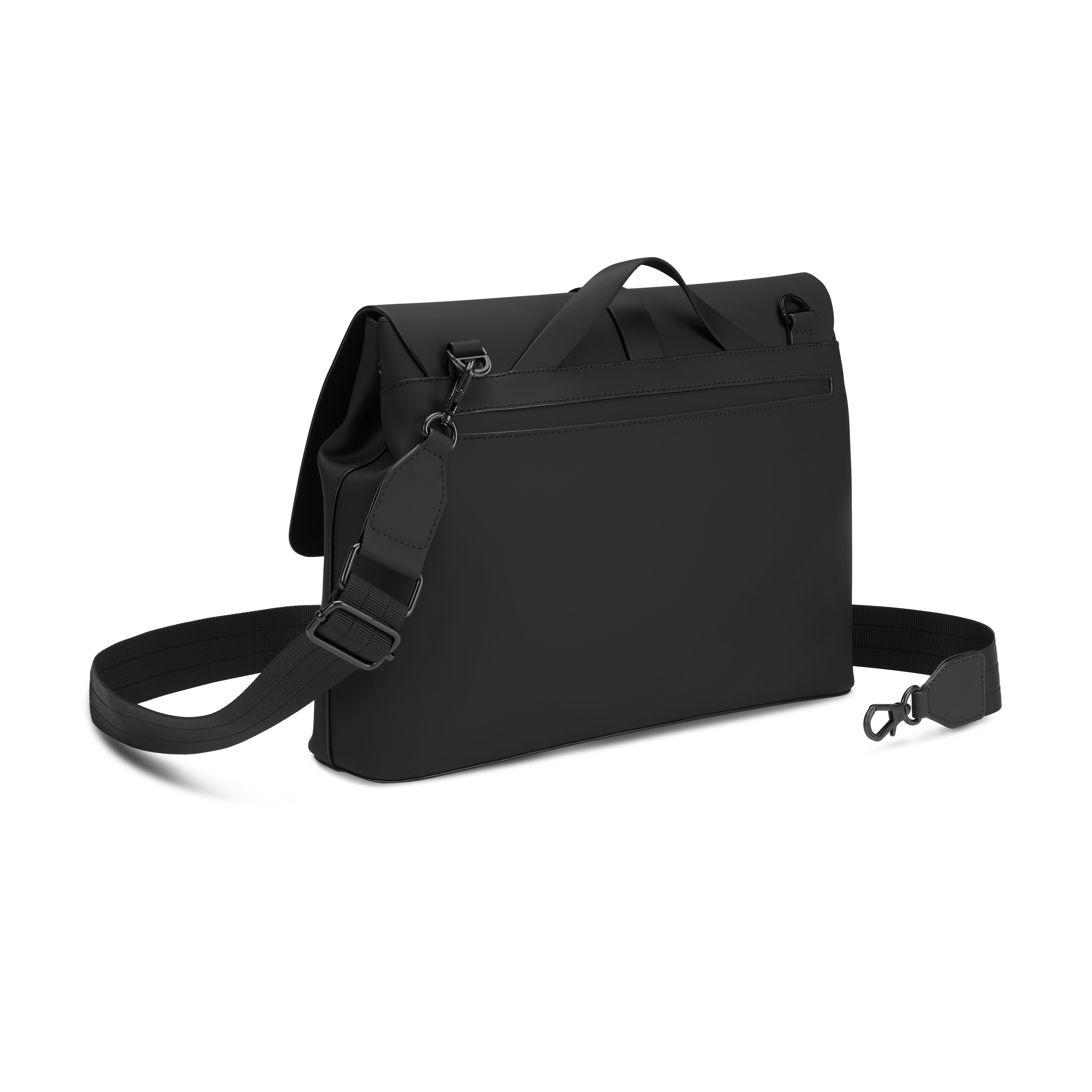 Gaston Luga Spläsh Crossbody Large 14", Alternate, color, Black