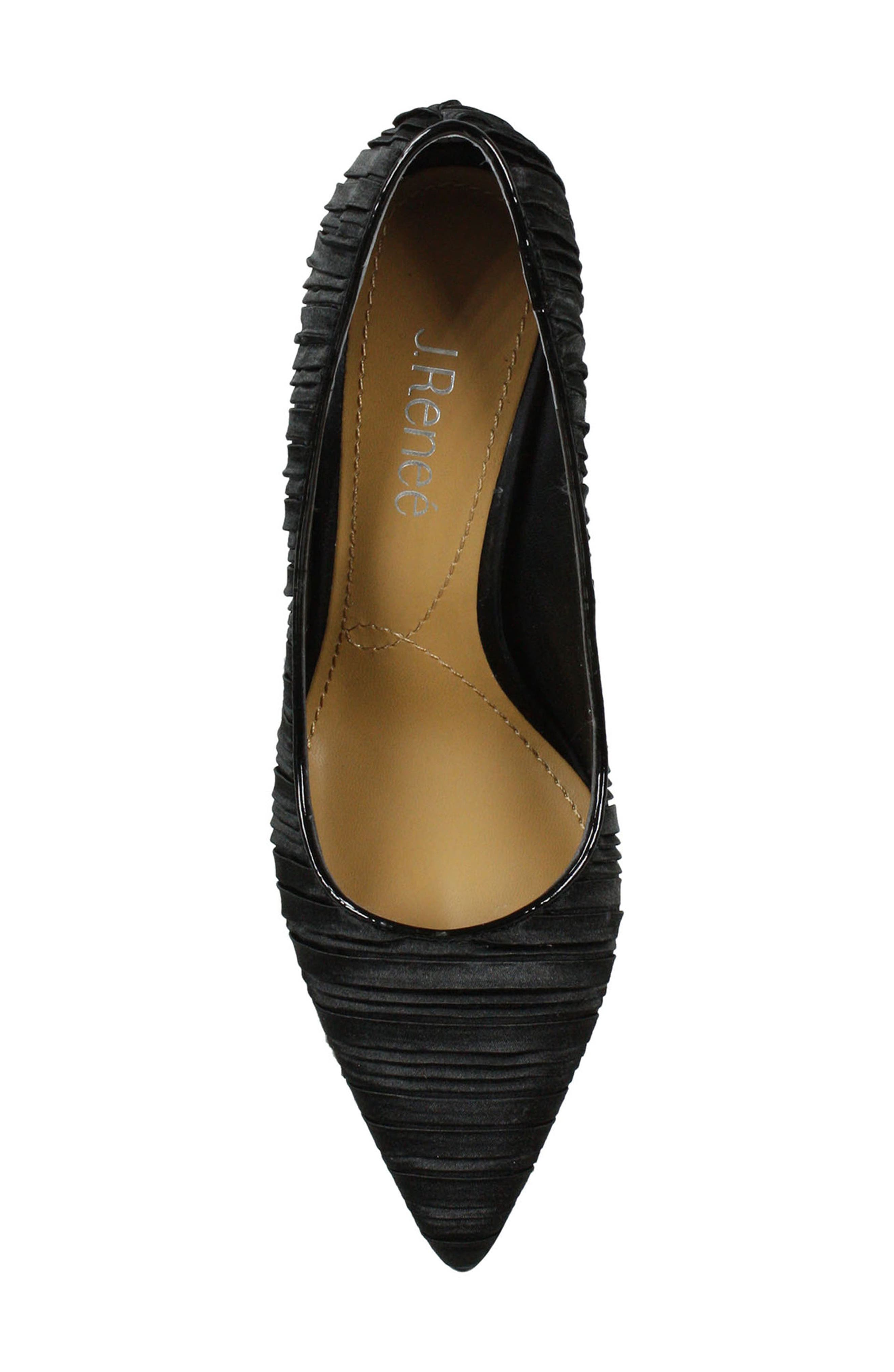 J. Reneé Ginesia Crystal Embellished Pointed Toe Pump, Alternate, color, 