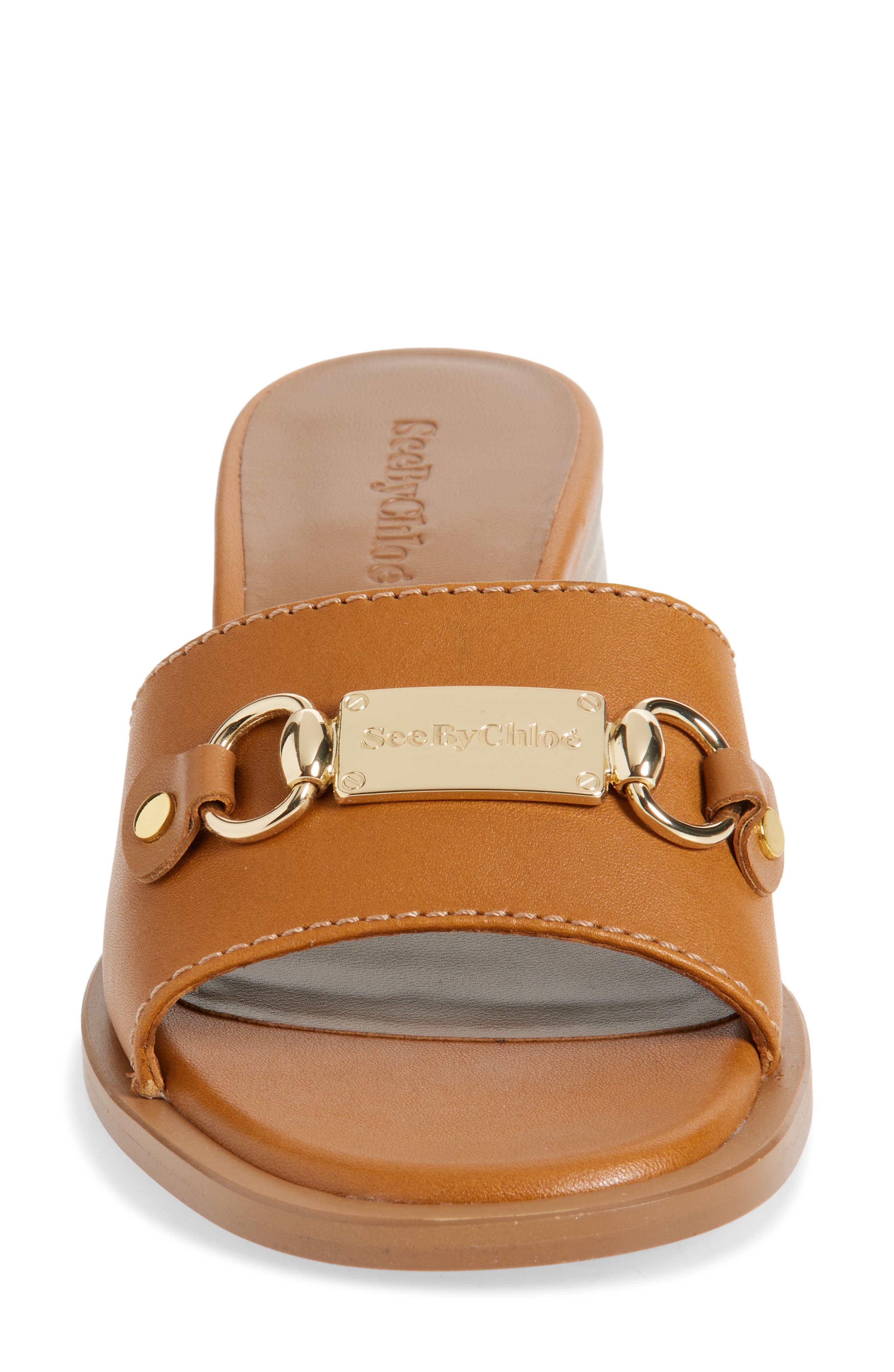 See by Chloé Signature 1 Mule, Alternate, color, Tan