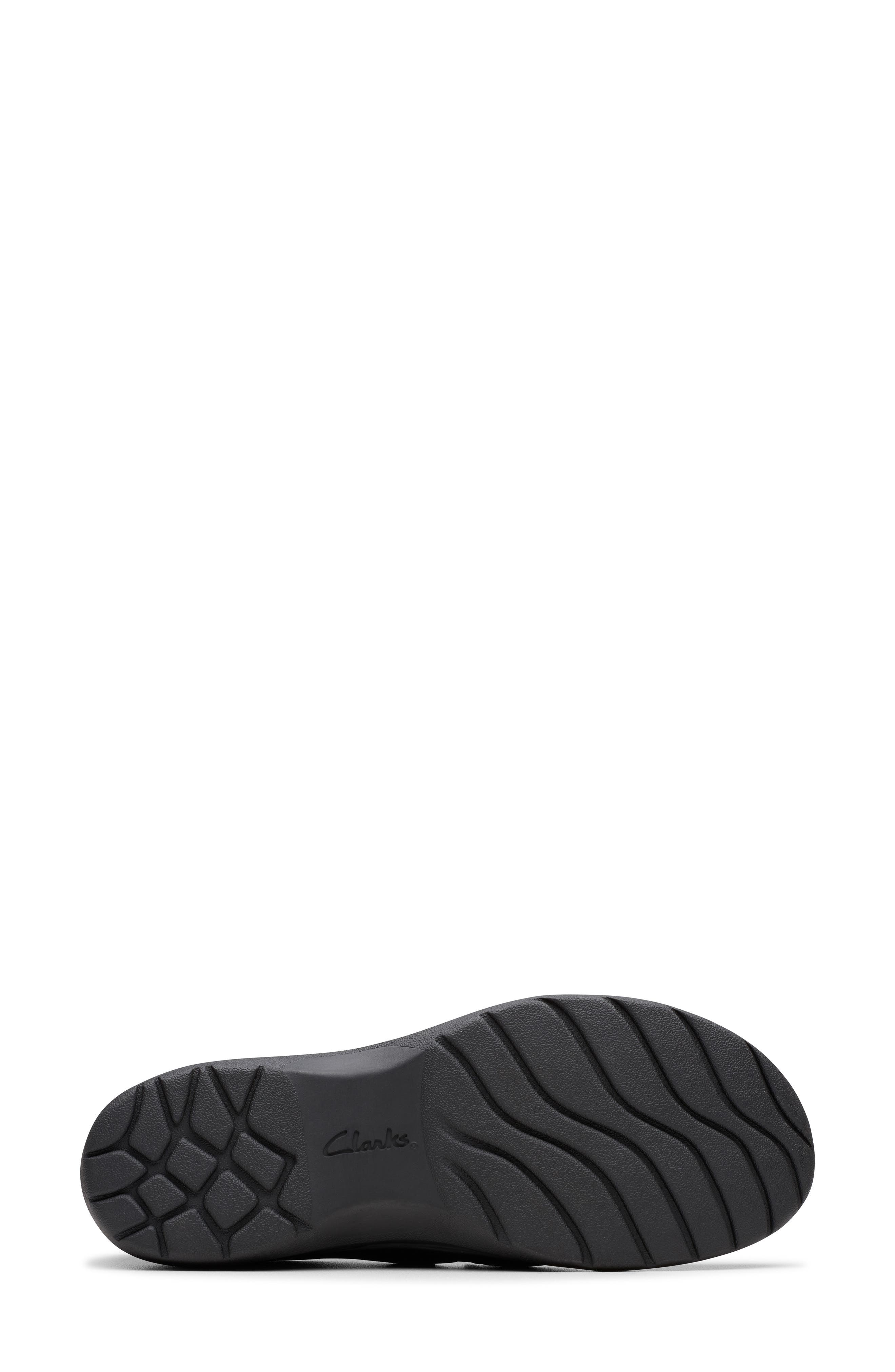 Clarks<sup>®</sup> Carleigh Abby Slip-On Shoe, Alternate, color, Black Nubuck