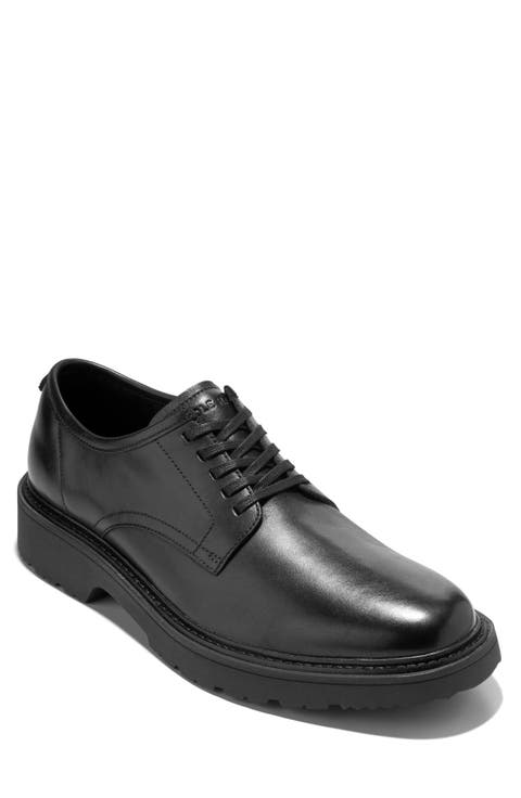 Broome Grand Lug Sole Plain Toe Oxford
