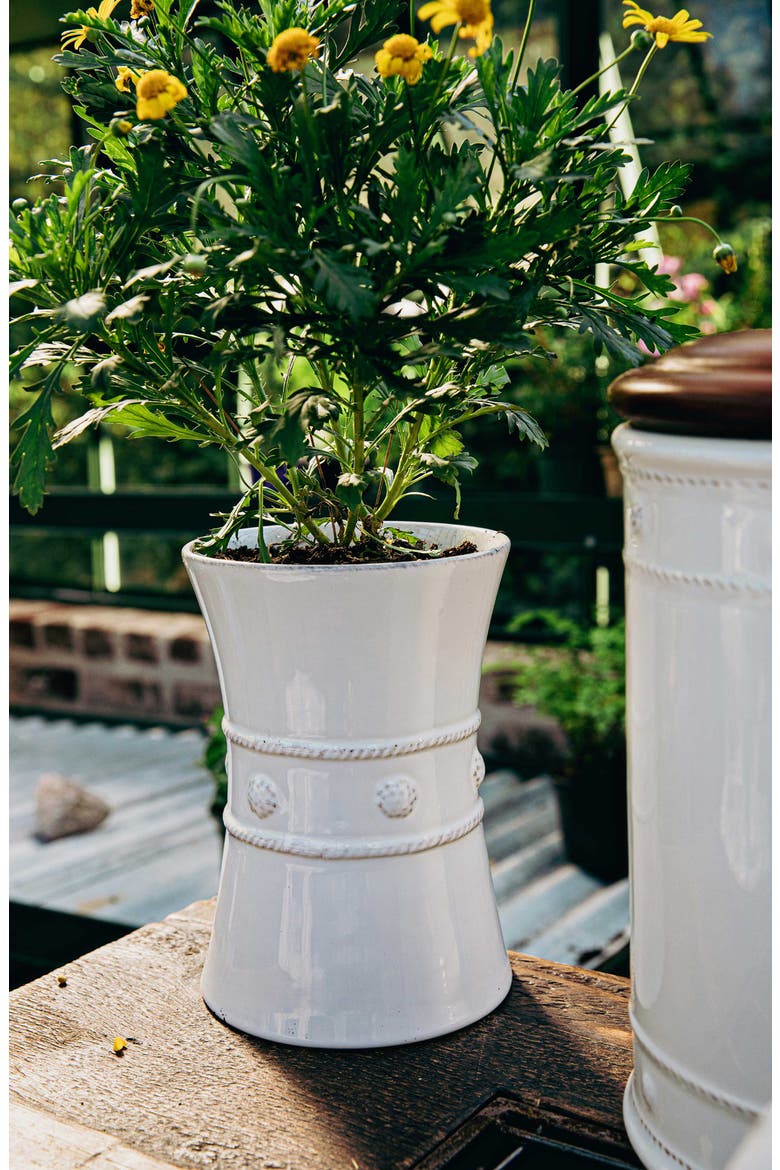 'Berry and Thread' Ceramic Utensil Crock, Alternate, color, WHITEWASH