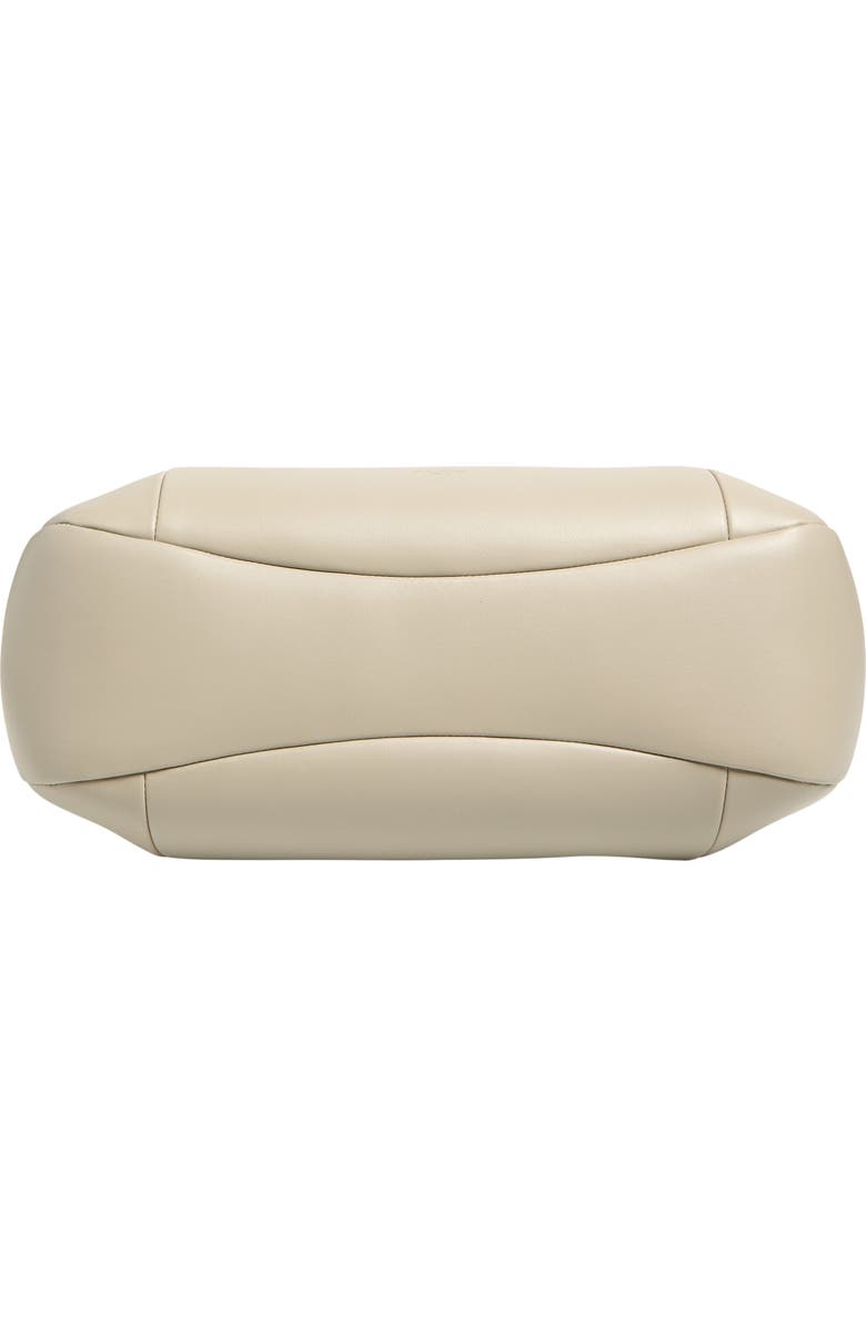 Alaïa Small Leather Top Handle Bag, Alternate, color, Beige Grise