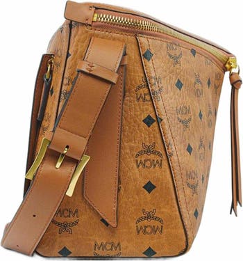MCM Diamant 3D Shoulder Bag in Visetos Leather Mix | Nordstrom