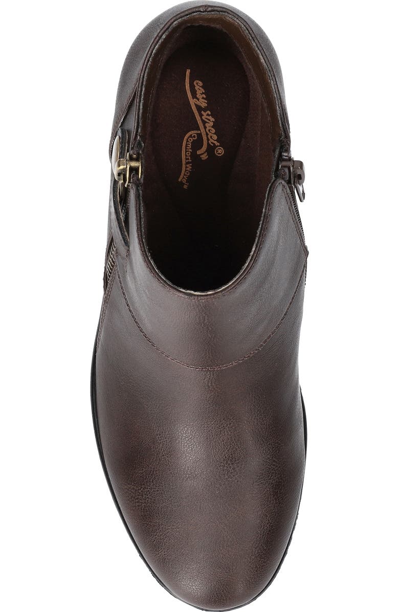 EASY STREET Fritzi Bootie, Alternate, color, Brown