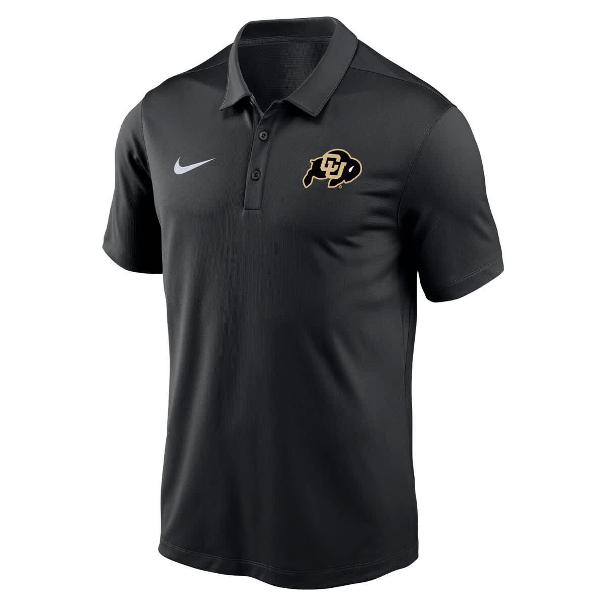 Men's Nike Black Colorado Buffaloes Victory Solid Performance Polo - image 2